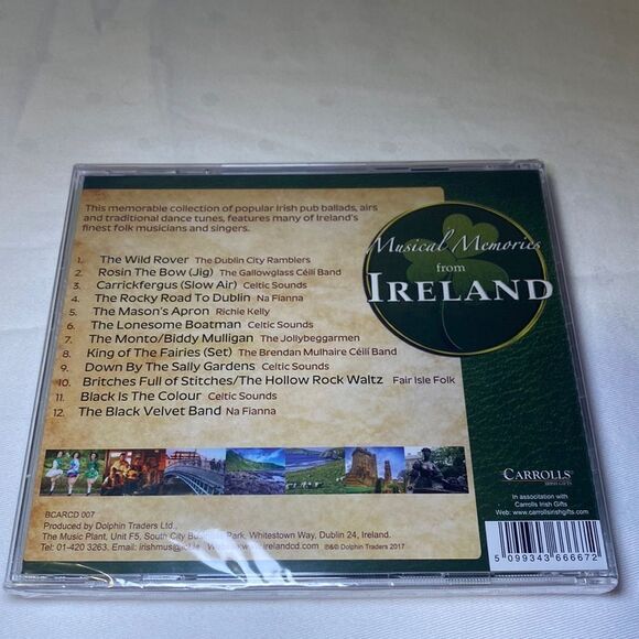 Musical Memories from Ireland CD NWT Sealed - Picture 2 of 3